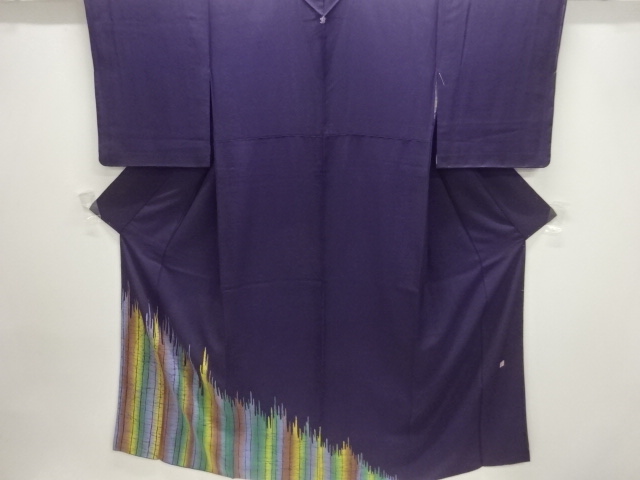 JAPANESE KIMONO / IRO-TOMESODE / ABSTRACT / ARTIST WORK